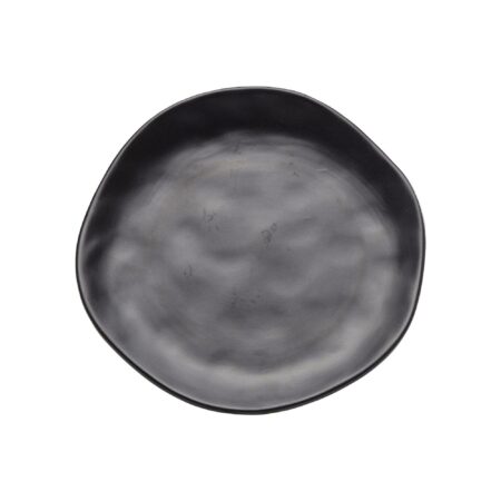 Assiettes Organic noires 20cm set de 4 – Image 5