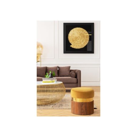 Décoration murale Golden Snail 120x120cm – Image 8