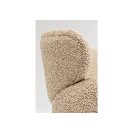 Fauteuil pivotant Carella taupe – Image 11
