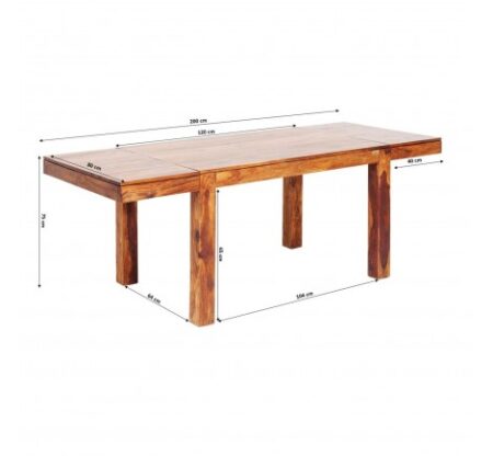 Table à rallonges Momo 120x80cm – Image 6