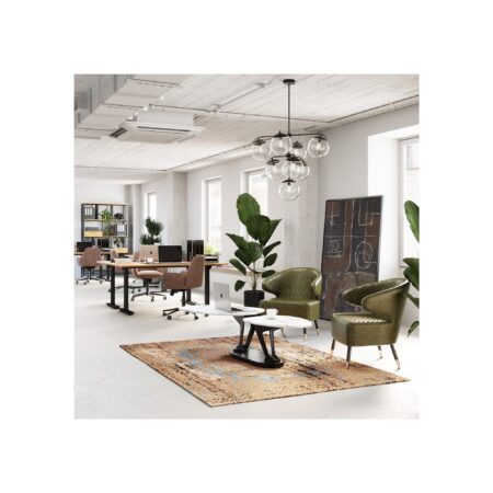 Table basse Franklin effet marbre blanc – Image 11