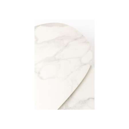 Table basse Franklin effet marbre blanc – Image 18