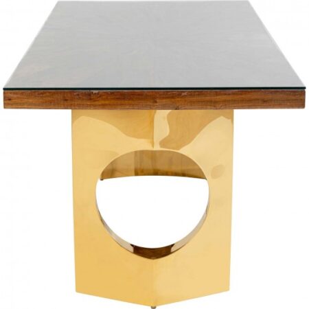 Table Conley Oho 180x90cm pieds laiton – Image 5