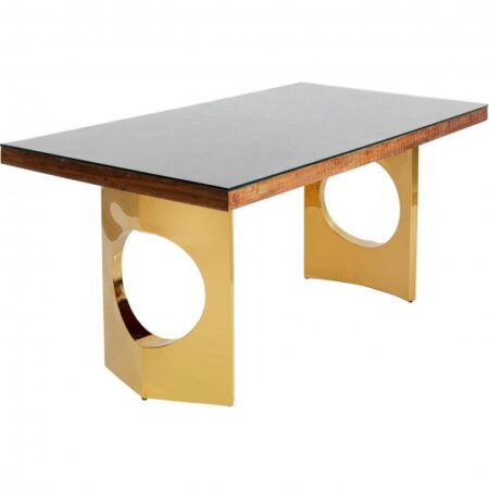Table Conley Oho 180x90cm pieds laiton – Image 6