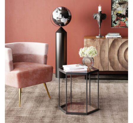 Table d'appoint Comb noire – Image 3