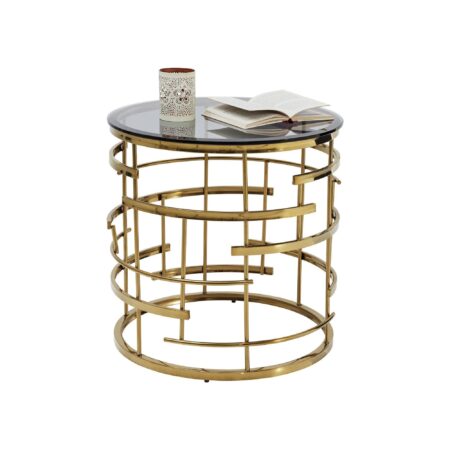 Table d'appoint Jupiter 55cm dorée – Image 7