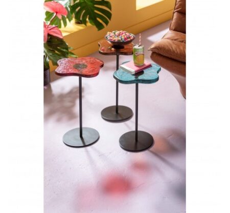 Table d'appoint Lava bleue – Image 3