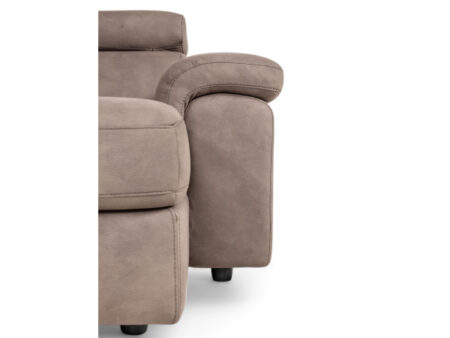 Canapé d'angle MAMBO incl. fauteuil relax électrique - Elefante – Image 16