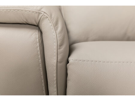 Canapé 2 places avec électrique. relax VULCANO - Cuir beige – Image 11