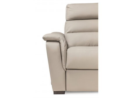 Canapé 2 places avec électrique. relax VULCANO - Cuir beige – Image 13