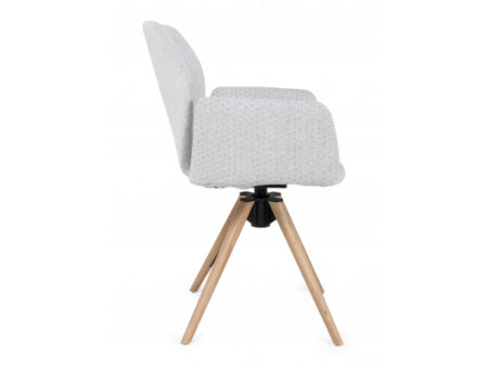 Fauteuil pivotant MOOD 95 - Otello blanc – Image 3