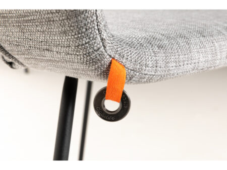 Chaise PAMP - Gris/métal – Image 9