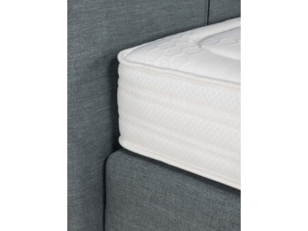 Sommier tapissier avec matelas BOX 247 - Gris – Image 9