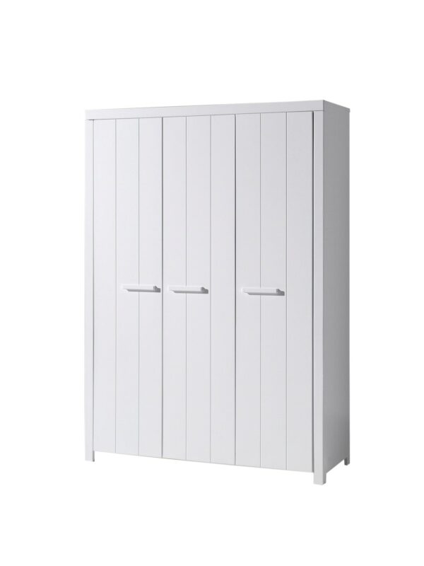 Vipack - Armoire Erik - ERKL1314 - Blanc - 57,5x205,5x144cm