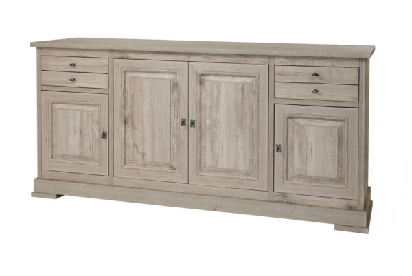Meubar - Buffets - DR8 - K540 - Chêne Millenium clair - 197x93x50cm