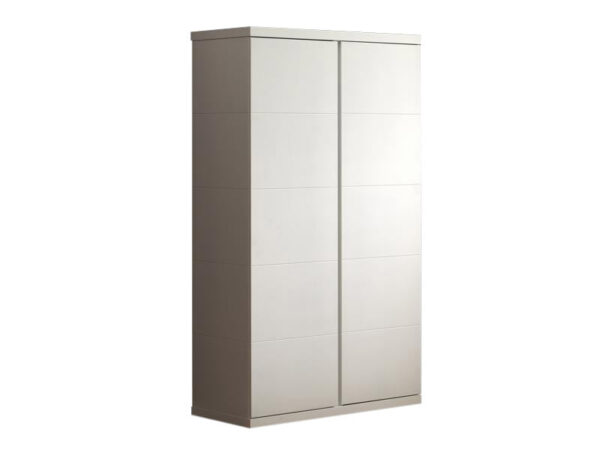 Vipack - Armoire Lara - LAKL1214 - Blanc - 57x204,5xcm