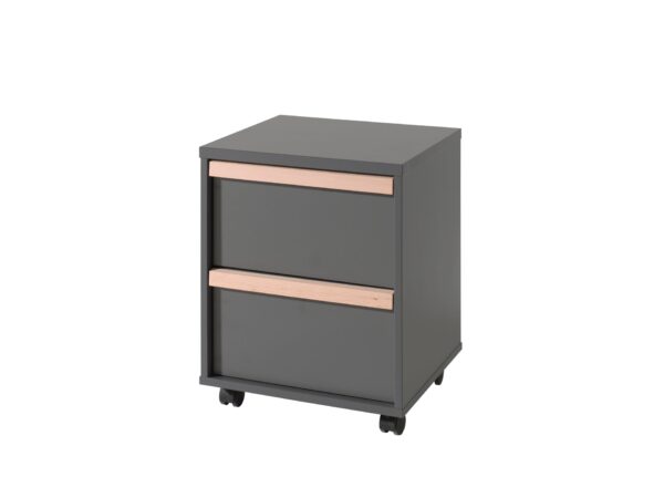 Vipack - Caisson à roulettes - LDRK1280 - Gris - 40x59,7xcm