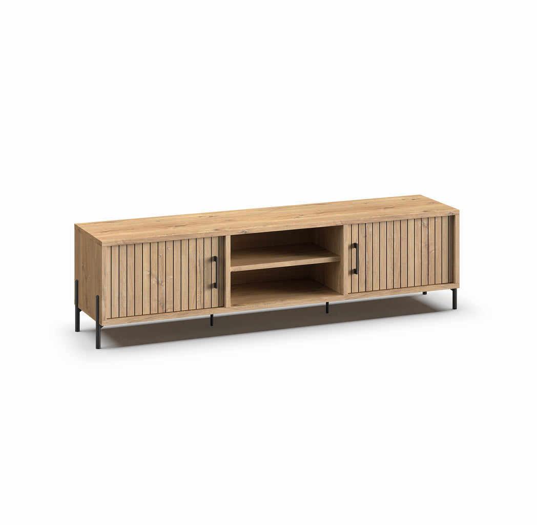 Meubar - Meubles TV - LB7 - K545 - Chêne Millenium - 218x58x49cm
