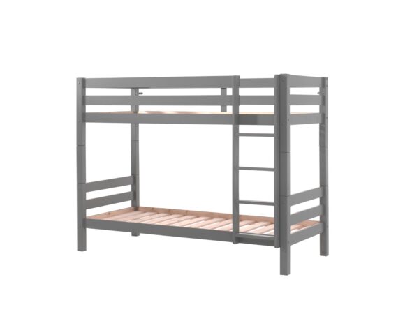 Vipack - Lit superposé Pino - PISB1617 - Gris - 105,4x161xcm