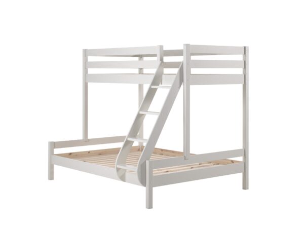 Vipack - Lit superposé Pino - PISBMA14 - Blanc - 157,5x166,8xcm