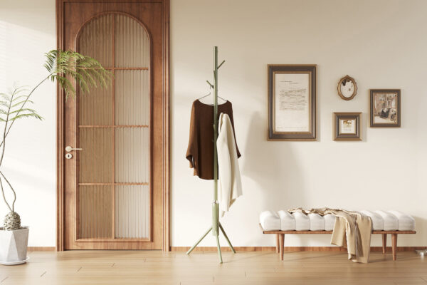 Rousseau - Portemanteau Kassie Vert - 174x48x48 cm