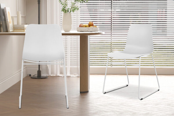 Rousseau - Chaise Marie PP Blanc - 81x52x44 cm