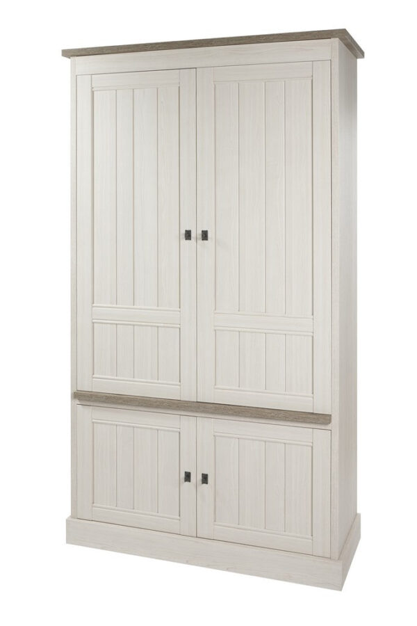 Meubar - Vaisseliers - BAR1 - K467 - Mélèze/Chêne cristal marron clair - 122x222x50cm