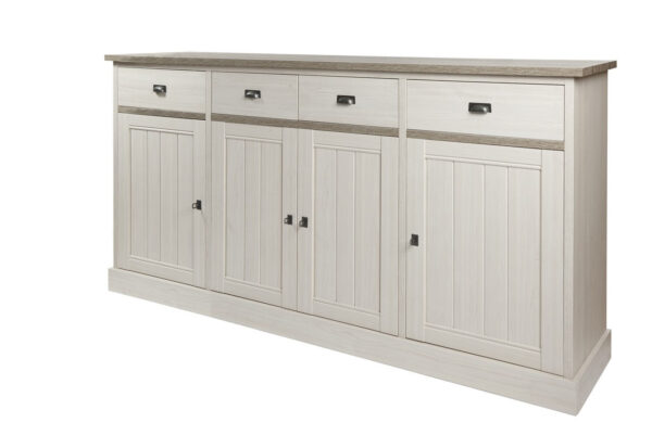 Meubar - Buffets - HB2 - K467 - Mélèze/Chêne cristal marron clair - 215x112x50cm