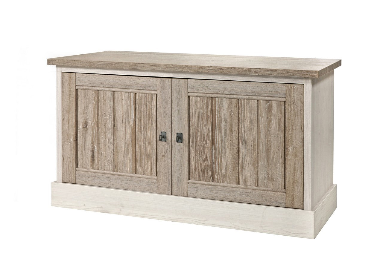 Meubar - Meubles TV - TV1 - K499 - Mélèze/Chêne cristal marron clair - 122x66x50cm