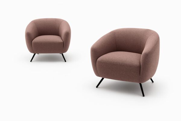 Fauteuil compact design CASSANDRA - Confort modulable