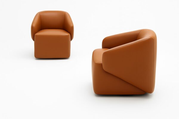 Fauteuil design DIXI - Confort moderne et lignes douces