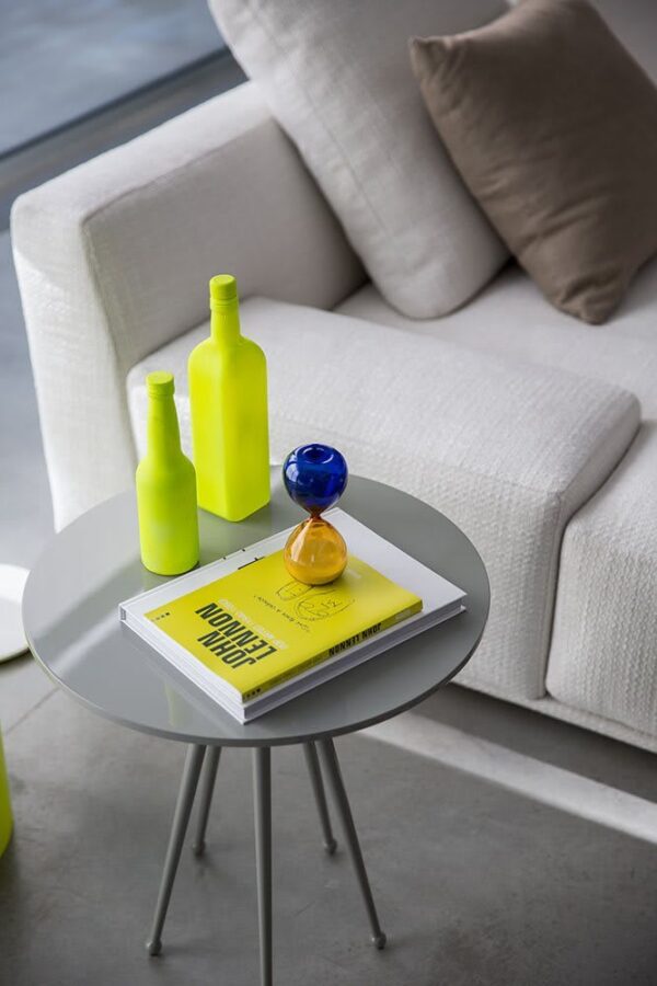 Table basse JAGGER - Métal laqué noir – Image 3