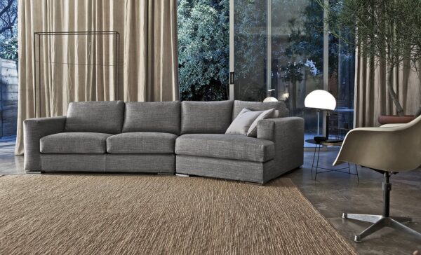 Canapé contemporain BROADWAY - Tissu ou cuir – Image 2