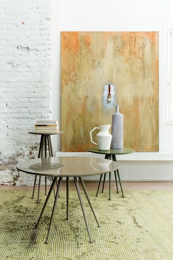 Table basse JAGGER - Métal laqué noir – Image 2