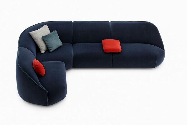 Canapé modulable SIBILLA - Design ergonomique et lignes douces