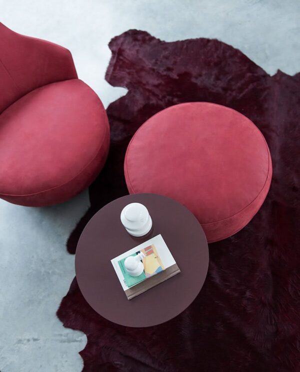 Fauteuil JAMMIN - Tissu ou cuir, pieds métal – Image 3