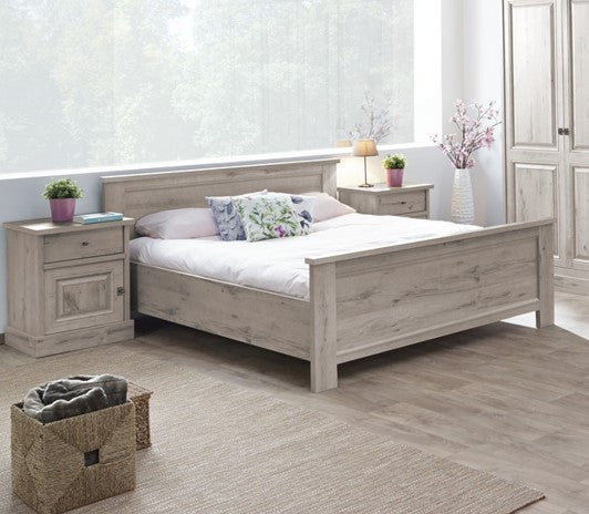 Meubar - Lits - LB140-2M00 - K540 - Chêne millénaire clair - 140x89x200cm