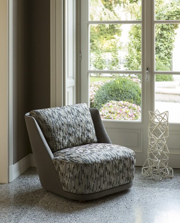 Fauteuil VIVIEN SMALL - Tissu ou cuir – Image 2