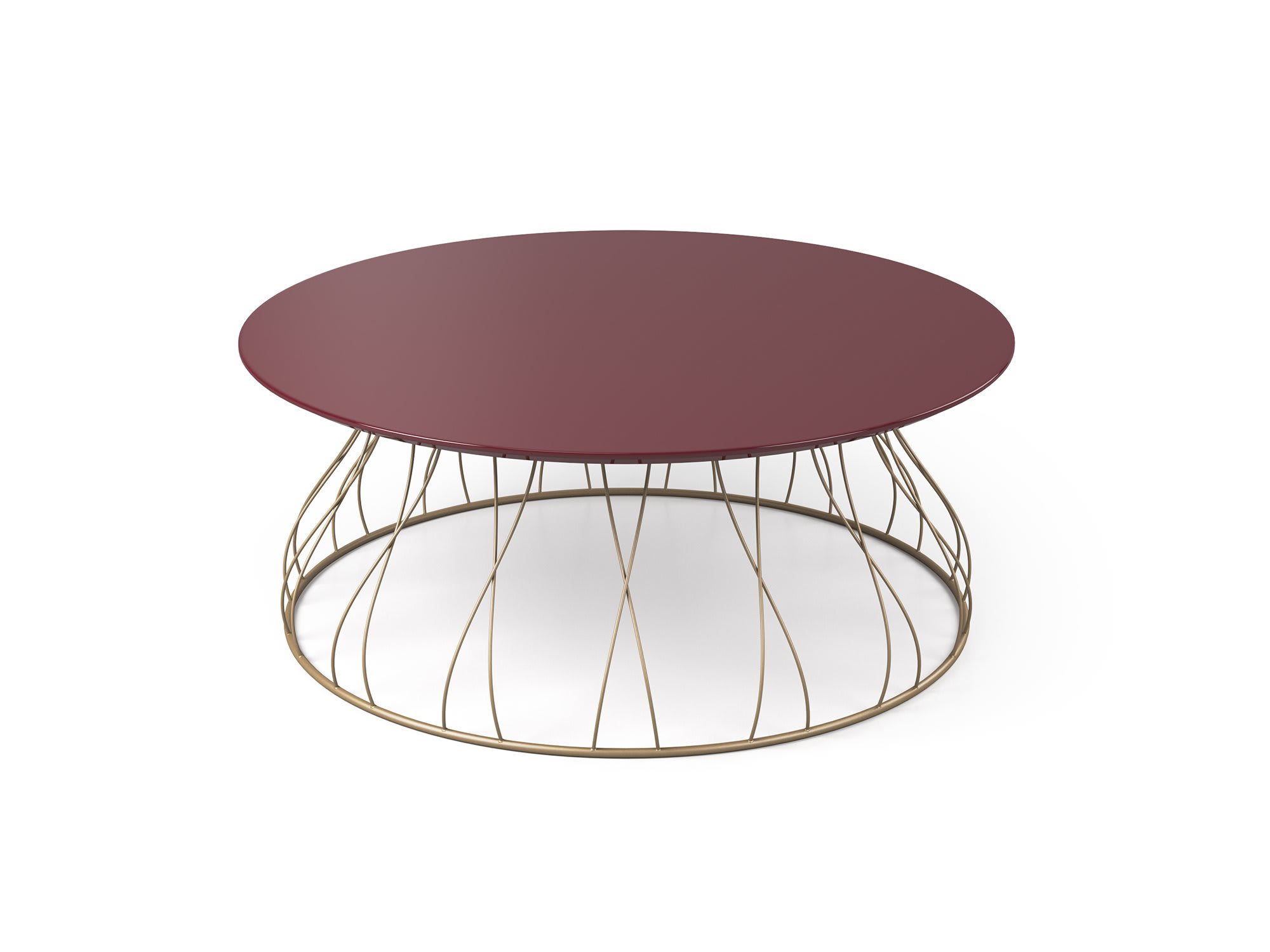 Table basse RODEO - Marbre et laque design – Image 3
