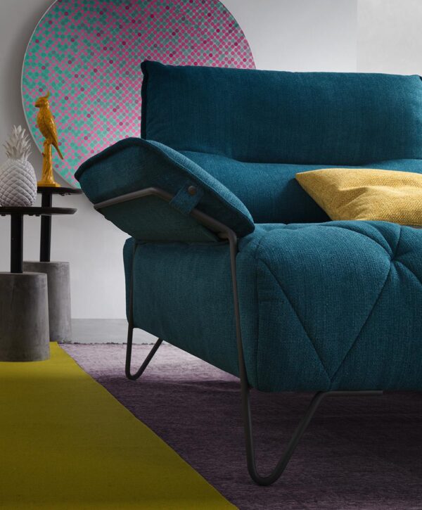 Canapé modulable EMERALD - Relax capitonné contemporain – Image 3