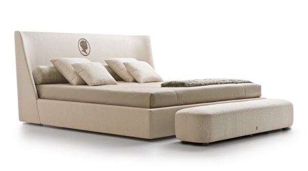 Banc VIVIEN - Tissu ou cuir, design élégant – Image 4