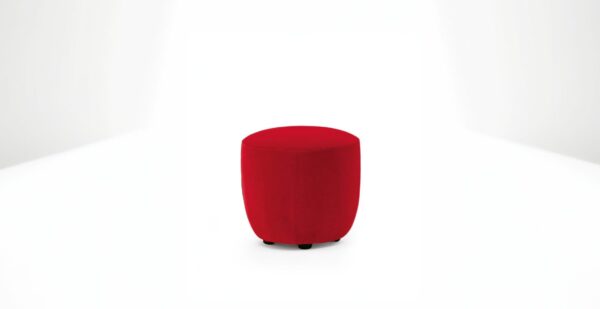 Pouf rond compact - Design moderne et épuré – Image 2