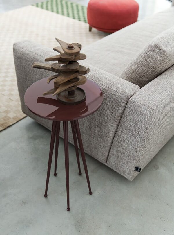 Table basse JAGGER - Métal laqué noir – Image 4