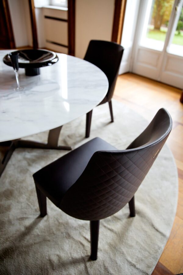 Chaise INGRID - Velours matelassé design – Image 4