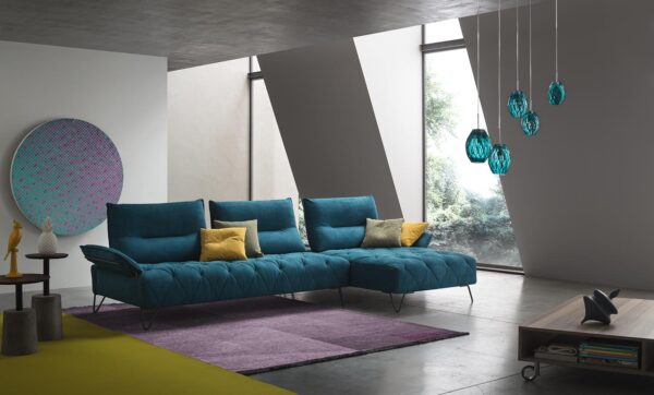 Canapé modulable EMERALD - Relax capitonné contemporain – Image 2