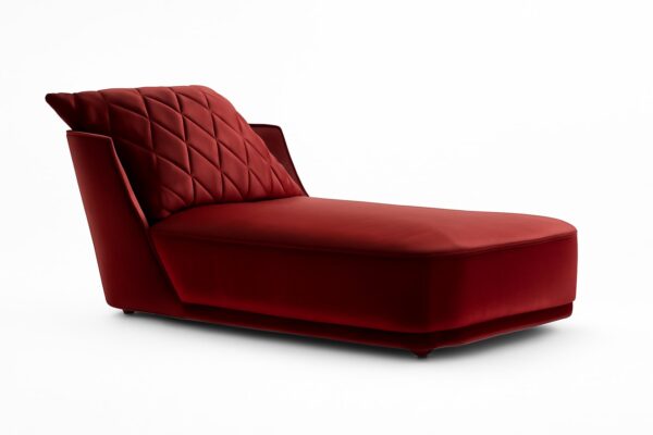 Chaise longue GRACE - Tissu ou cuir